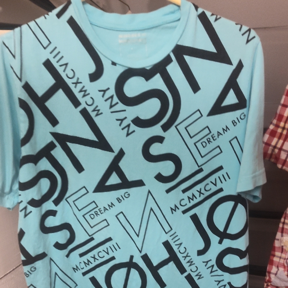 Sean John Light Blue Graphic Tee